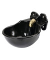 Kerbl 221851 Drinking Bowl g51 Enamelled, with Tube Valve