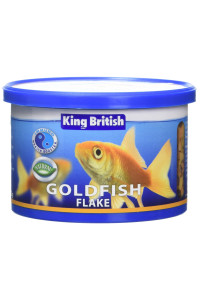 King British goldfish Flake Food, 55 g, Pack of 6