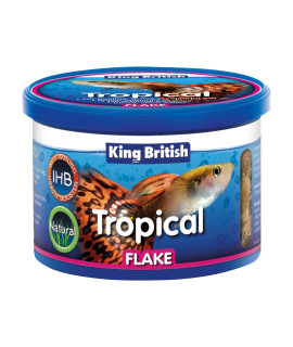 King British Tropical Flake Food, 55 g, Pack Of 6