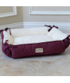 Armarkat Pet Bed Model C06HJH/MB Burgundy