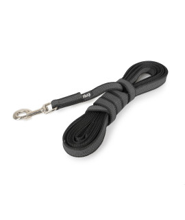 color & gray Super-grip Leash with Handle, 079 in x 164 ft, Black-gray
