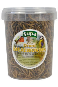 Dried Mealworms Tub 1000ml 1 Litre