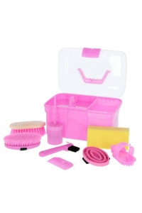 Kerbl Horse cleaning Box, Filled for children