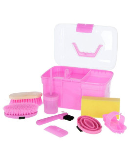 Kerbl Horse cleaning Box, Filled for children