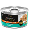 Purina Pro Plan Pate, High Protein, Gravy Wet Cat Food, COMPLETE ESSENTIALS Trout & Pasta Entree in Sauce - (24) 3 Oz. Pull-Top Cans