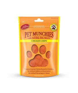 Pet Munchies chicken chips 100 g (Pack of 8)