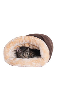 Armarkat Cat Bed Model C15HKF/MH, Mocha