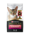 Purina Pro Plan Sensitive Skin and Stomach Cat Food, Lamb and Rice Formula - 16 lb. Bag