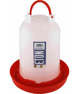Eton Poultry Plastic Drinker with Handle, 6 Litre