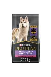 Purina Pro Plan High Protein, Small Bites Dog Food, SPORT 27/17 Lamb & Rice Formula - 6 lb. Bag