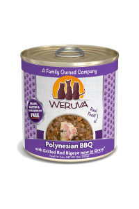 Weruva Classic Cat Food, Polynesian BBQ with Grilled Red Bigeye in Gravy, 10oz Can (Pack of 12)