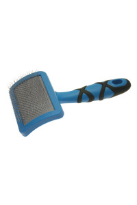 groom Professional Soft curved Slicker Brush, Small