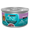Purina ONE Natural High Protein Cat Food, True Instinct Tuna Recipe in Sauce - 3 oz. Pull-Top Can