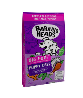 Little Big Foot Large Breed Puppy Dog Food 12kg by Barking Heads