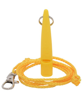 ZENDIX Acme 2105 Working Dog Whistle with Deluxe Safety Lanyard - Yellow