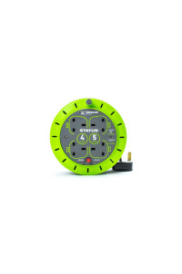 clever sprouts Status S5M13AcR5 13A 4 Socket cassette Reel with Thermal Out by Status International
