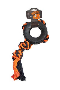 Petface Seriously Strong Rubber Rope Tread Dog Toy