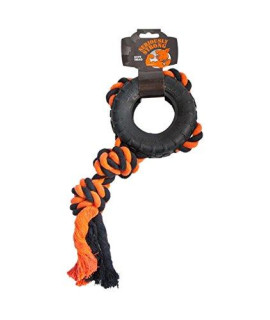 Petface Seriously Strong Rubber Rope Tread Dog Toy