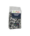 Glofish Aquarium Gravel, Black with White Fluorescent, 5-Pound Bag