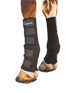 Shires Mud Socks Horse and Pony Turnout Boots Neoprene Help Prevent Mud Fever - Size : Medium