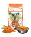 Olewo Original Carrots for Dogs - Fiber for Dogs Keep Poop Firm, Digestive Dog Food Topper, Skin & Coat Support, Dehydrated Whole Food Dog Multivitamin, Gut Health for Dogs, 1 lb
