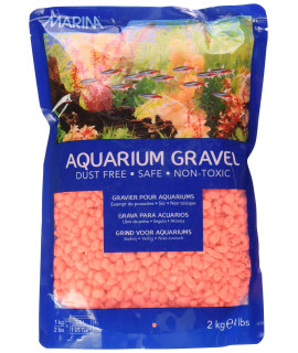 Marina Decorative Aquarium gravel, 2 Kg, Orange