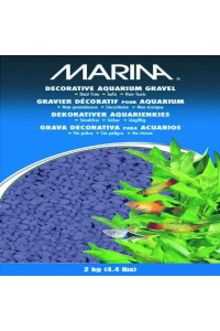 Marina Decorative Aquarium gravel, 2 Kg, Purple