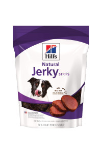 Hill's Natural Jerky Strips with Real Beef Dog Treats, 7.1 oz. Bag