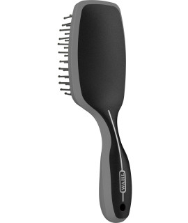 WAHL Professional Animal Equine Grooming Mane & Tail Horse Brush (858709-100) - Horse Brushes for Grooming - Horse Grooming Tool - Tail & Mane Horse Brush - Black