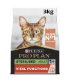 PRO Plan cat STERILISED with OPTIRENAL Rich in Salmon 3kg