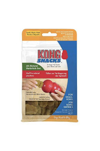 KONG - Snacks - All Natural Dog Treats (Best used with KONG Rubber Toys) - Bacon and Cheese Biscuits - For Small Dogs