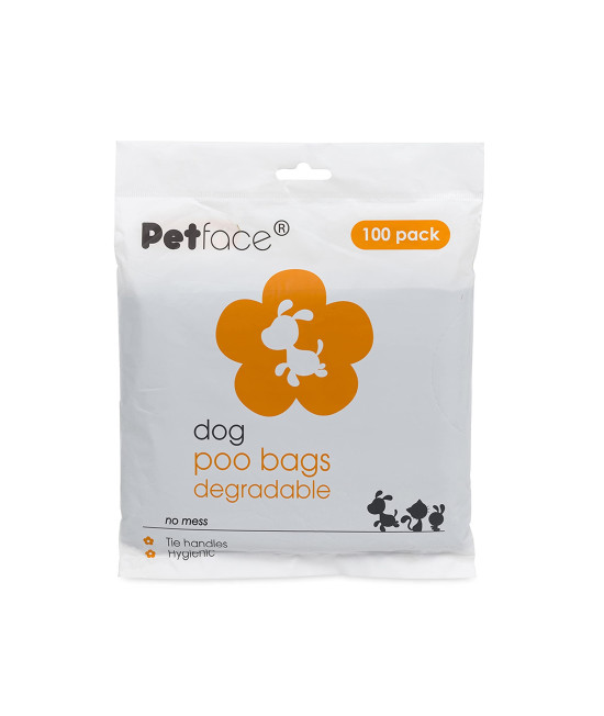 Petface No Mess Poop Bags (Pack of 100 Bags)