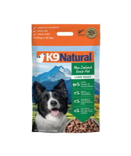 K9 Natural Freeze Dried Dog Food Lamb 8Lb