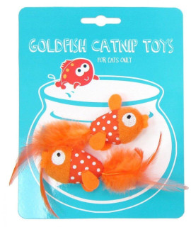 Happy Meow goldfish catnip Toy