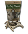 Top Dog Chews - Deer Antlers, Premium, Grade A, Deer Antlers for Large, Medium or Small Dogs, Natural, Long Lasting Dog Chew for Aggressive Chewers, 3 Pack
