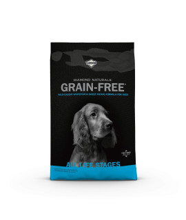 Diamond Naturals Grain Free Real Meat Recipe Premium Dry Dog Food with Real Fish 5lb