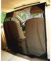 NAC&ZAC SUV Pet Barrier - High See Through Net Vehicle Pet Barrier to Keep Dogs and Pet Hair Out of Front Seat (Small)