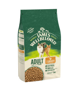 James Wellbeloved Turkey and Rice Adult Dry cat Food 15 Kg