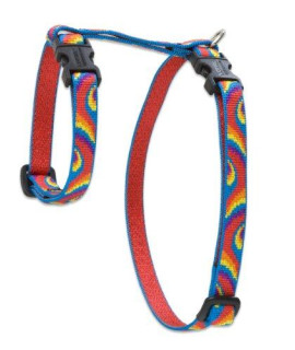 LupinePet Originals 12 Lollipop 12-20 H-style Harness for Small Pets