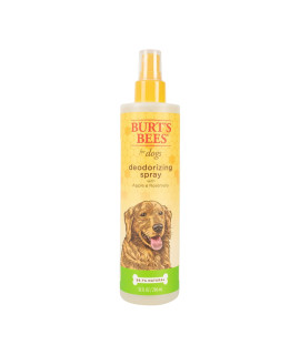 Burt's Bees for Pets Natural Deodorizing Spray for Dogs Best Dog Spray for Smelly Dogs Made with Apple & Rosemary Cruelty Free, Sulfate & Paraben Free, pH Balanced for Dogs - Made in USA, 10 oz