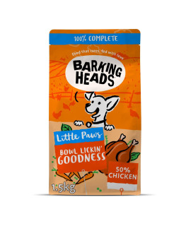 Barking Heads Dog Food TINY PAWS TENDER LOVINg cARE15Kg