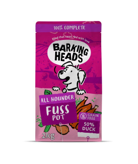 Barking Heads Quackers grain-Free Adult Dog Food (2kg)