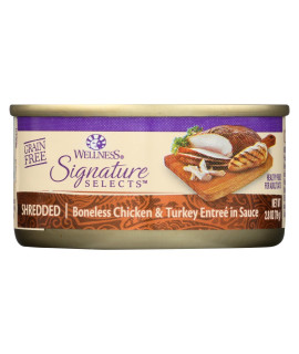 Wellness Pet Products cat - can - Turkey - chicken - Signature Selects - case Of 12 - 28 Oz(D0102H54Dg6)