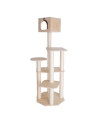 Armarkat Real Wood Premium Scots Pine 69-Inch Cat Tree with Five Levels, Perch, Condo