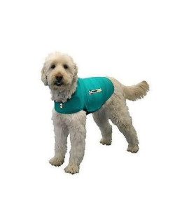 Thundershirt Dog Jacket for Anxiety, Green,Extra Extra Small