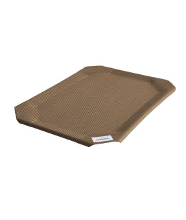 Coolaroo Replacement Cover, The Original Elevated Pet Bed by Coolaroo, Large, Nutmeg