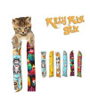 Kitty Kick Stix 11 Catnip Kicker Toys - Set of 2 Cat Kickers, The Original Made in USA