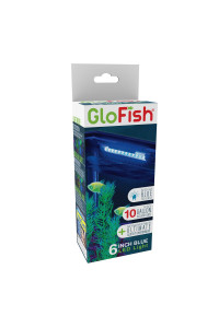 GloFish Blue LED Aquarium Lighting, Lighting for Fish Tanks, For Tanks Up To 10 Gallons, 6 Inch Blue LED
