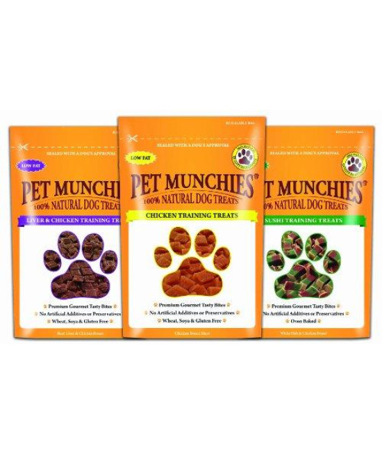 PET MUNcHIES Dog Training Treats Mixed Pack, Pack of 12