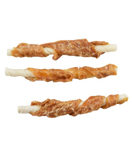 Pet Center Chick n' Hide Dog Treats, Chicken Breast Wrapped Rawhide Sticks, 6 Per Pack - 3 Pack